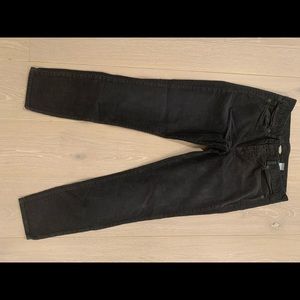 Corduroy grey j crew jeans